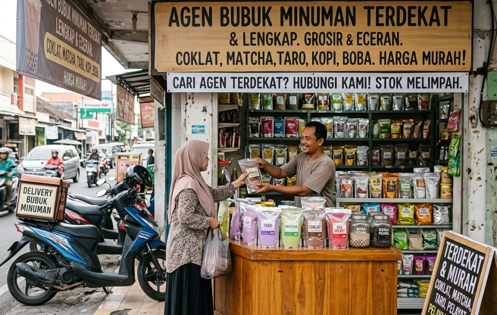 agen bubuk minuman terdekat